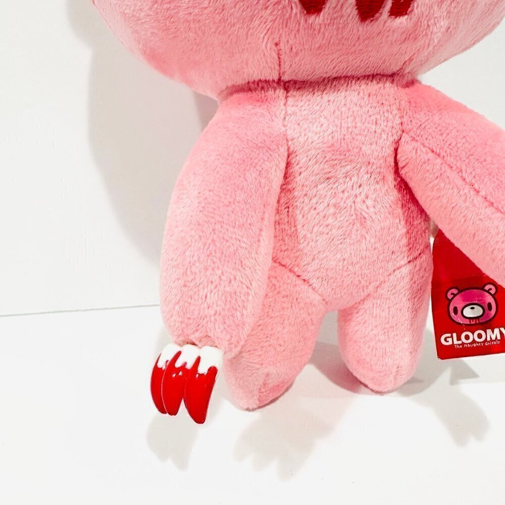 NWT Built by CultureFly Gloomy Bear the Naughty Grizzly Plush 8.5” - Picture 3 of 6
